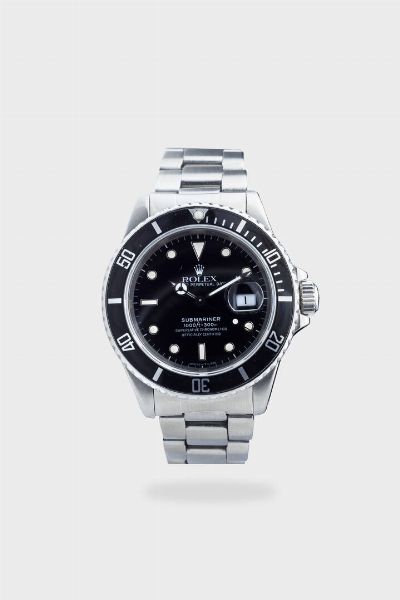 ROLEX : Mod. Submariner  ref.16610  anno 1989  - Asta Asta 213 Orologi - Associazione Nazionale - Case d'Asta italiane
