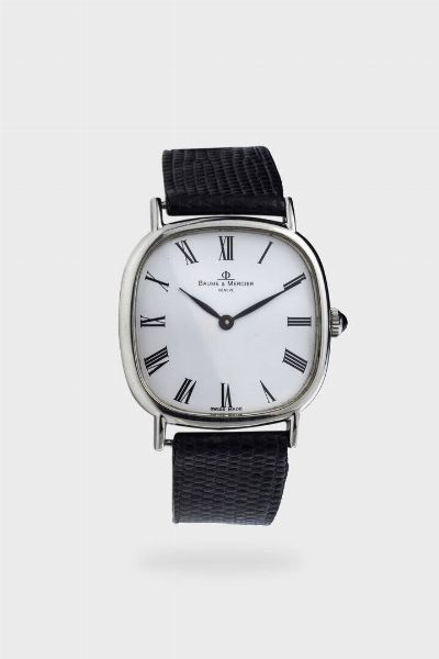 Baume & Mercier : Mod. Solo tempo  ref. 1733  anni '80  - Asta Asta 213 Orologi - Associazione Nazionale - Case d'Asta italiane