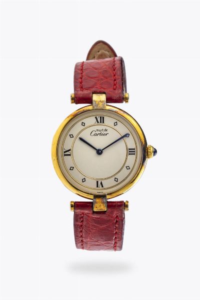 CARTIER : Mod. Le Must anni '80  - Asta Asta 213 Orologi - Associazione Nazionale - Case d'Asta italiane