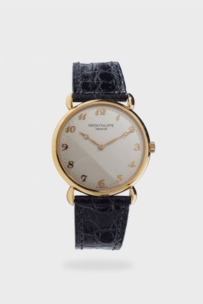 PATEK PHILIPPE : Mod. Calatrava  ref.3820  anno 1993  - Asta Asta 213 Orologi - Associazione Nazionale - Case d'Asta italiane