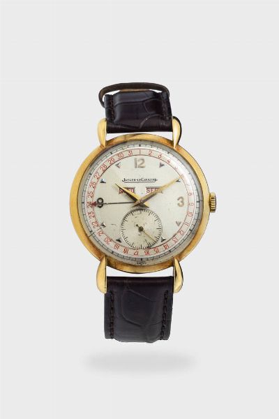 JAEGER LE COULTRE : Mod. Triple Calendar  anni '50  - Asta Asta 213 Orologi - Associazione Nazionale - Case d'Asta italiane