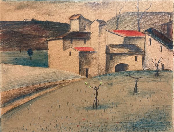 Paesaggio  - Asta Arte Moderna e Contemporanea - Associazione Nazionale - Case d'Asta italiane