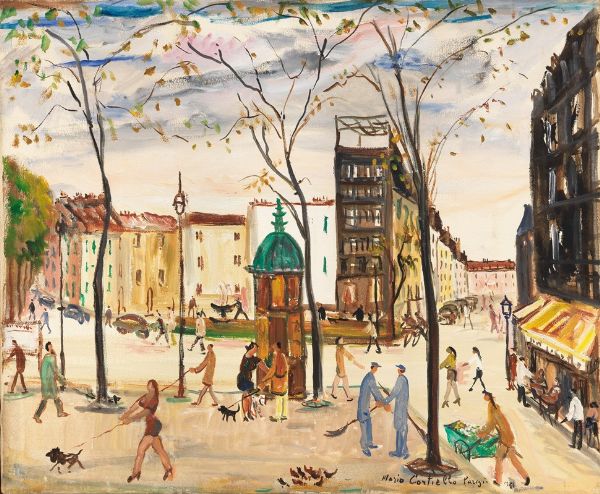 Parigi. Place Blanche  - Asta Arte Moderna e Contemporanea - Associazione Nazionale - Case d'Asta italiane