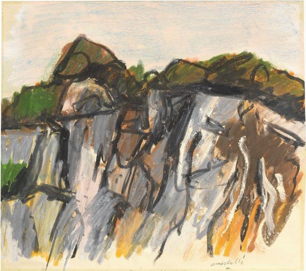 Paesaggio  - Asta Arte Moderna e Contemporanea - Associazione Nazionale - Case d'Asta italiane