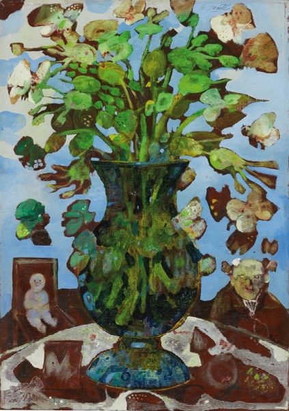 Fiori e farfalle  - Asta Arte Moderna e Contemporanea - Associazione Nazionale - Case d'Asta italiane