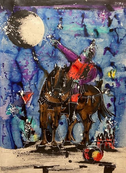 Cavallo e cavaliere  - Asta Arte Moderna e Contemporanea - Associazione Nazionale - Case d'Asta italiane