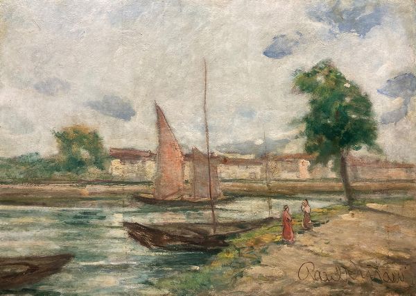 Paesaggio  - Asta Arte Moderna e Contemporanea - Associazione Nazionale - Case d'Asta italiane