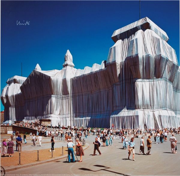 Wrapped Reichstag  - Asta Arte Moderna e Contemporanea - Associazione Nazionale - Case d'Asta italiane