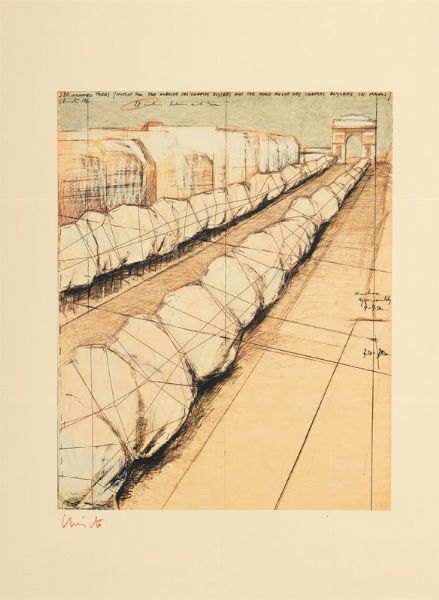 Wrapped Trees  - Asta Arte Moderna e Contemporanea - Associazione Nazionale - Case d'Asta italiane