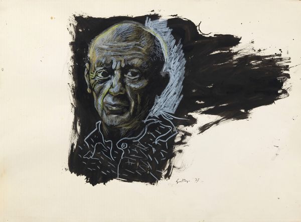 Ritratto di Pablo Picasso  - Asta Arte Moderna e Contemporanea - Associazione Nazionale - Case d'Asta italiane