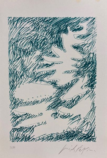 Cartella Omaggio a Senghor  - Asta Arte Moderna e Contemporanea - Associazione Nazionale - Case d'Asta italiane