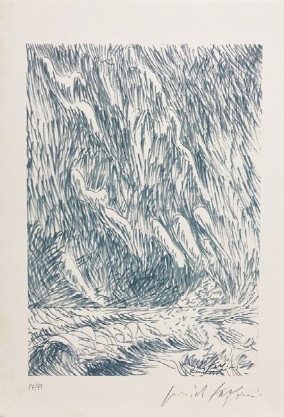 Cartella Omaggio a Senghor  - Asta Arte Moderna e Contemporanea - Associazione Nazionale - Case d'Asta italiane