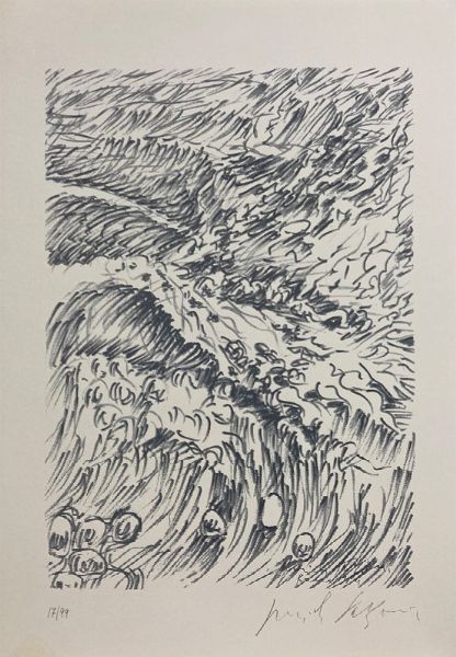 Cartella Omaggio a Senghor  - Asta Arte Moderna e Contemporanea - Associazione Nazionale - Case d'Asta italiane