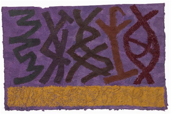 Geroglifici  - Asta Arte Moderna e Contemporanea - Associazione Nazionale - Case d'Asta italiane