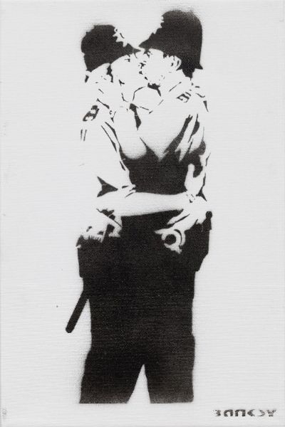 Kiss Cops  - Asta Arte Moderna e Contemporanea - Associazione Nazionale - Case d'Asta italiane