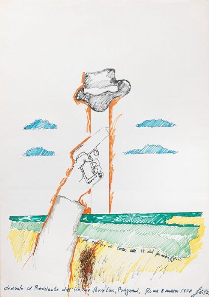 Il campo di Arles alle 12 del pomeriggio  - Asta Arte Moderna e Contemporanea - Associazione Nazionale - Case d'Asta italiane