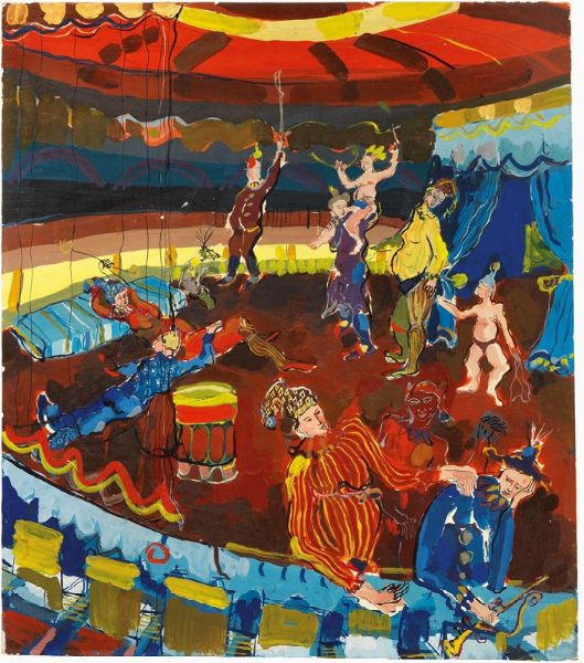 Il circo (i clown)  - Asta Arte Moderna e Contemporanea - Associazione Nazionale - Case d'Asta italiane