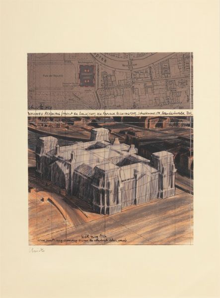Wrapped Reichstag  - Asta Arte Moderna e Contemporanea - Associazione Nazionale - Case d'Asta italiane