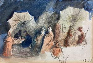 Tre opere  - Asta Arte Moderna e Contemporanea - Associazione Nazionale - Case d'Asta italiane