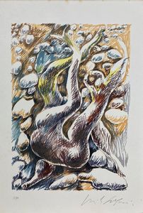 Cartella Omaggio a Senghor  - Asta Arte Moderna e Contemporanea - Associazione Nazionale - Case d'Asta italiane