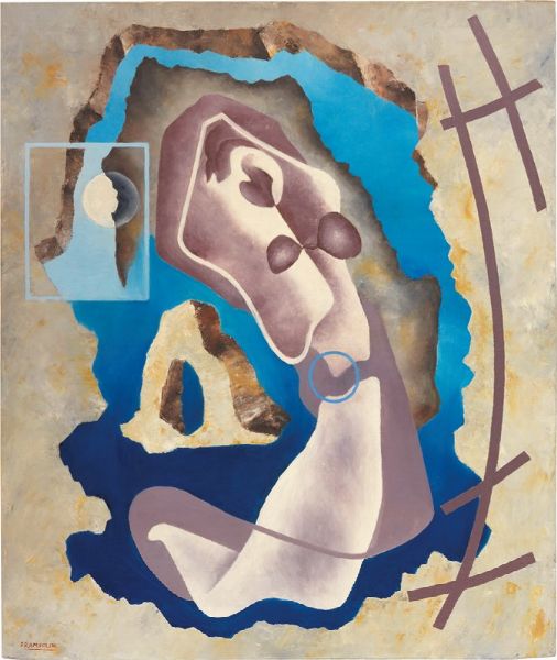 Paysage fminin  - Asta Arte moderna - Associazione Nazionale - Case d'Asta italiane