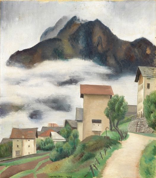 Nuvole in montagna  - Asta Arte moderna - Associazione Nazionale - Case d'Asta italiane