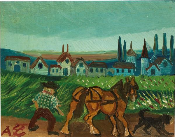 Il ritorno dal lavoro  - Asta Arte moderna - Associazione Nazionale - Case d'Asta italiane