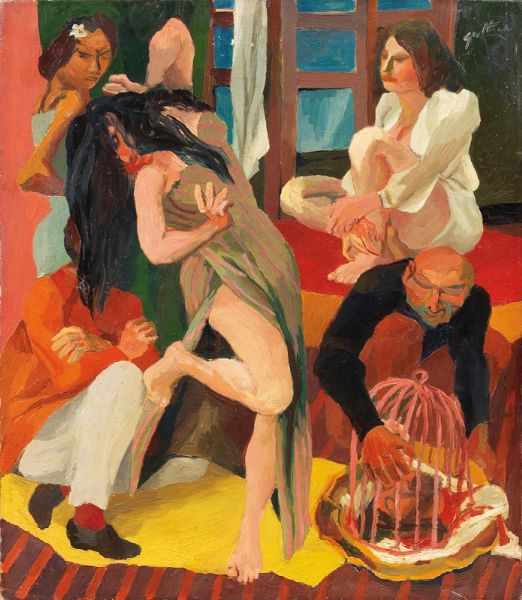 Salom  - Asta Arte moderna - Associazione Nazionale - Case d'Asta italiane