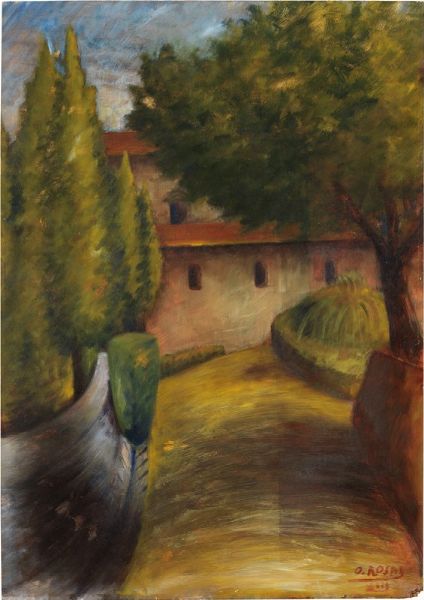 Salita di Monte alle Croci  - Asta Arte moderna - Associazione Nazionale - Case d'Asta italiane