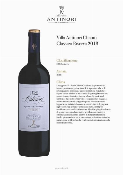 MARCHESI ANTINORI Spa  - Asta Asta a tempo AIRC - Associazione Nazionale - Case d'Asta italiane