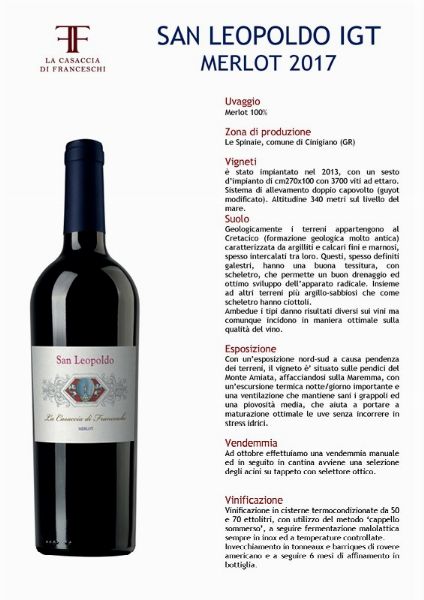 LEOPOLDO FRANCESCHI - TENUTA IL POGGIONE (Siena)  - Asta Asta a tempo AIRC - Associazione Nazionale - Case d'Asta italiane