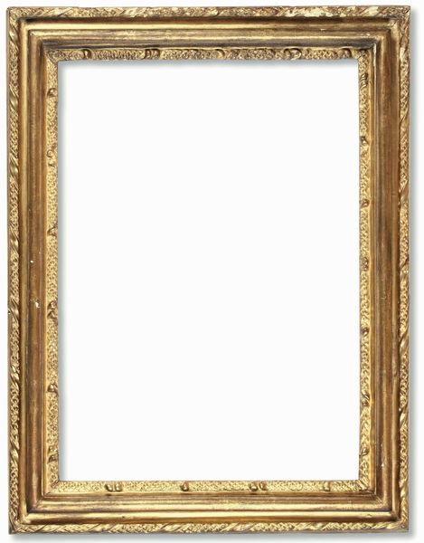 Cornice dorata con decori in pastiglia. Venezia XVIII secolo  - Asta Cornici antiche - Associazione Nazionale - Case d'Asta italiane