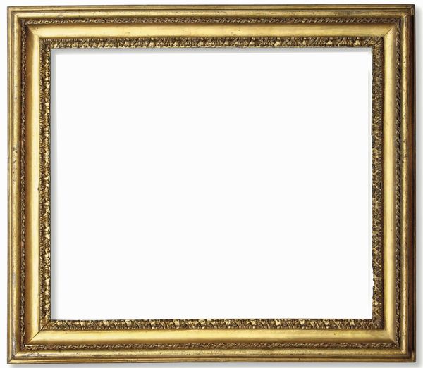 Cornice modanata �Salvator Rosa� dorata. Roma XVIII secolo  - Asta Cornici antiche - Associazione Nazionale - Case d'Asta italiane