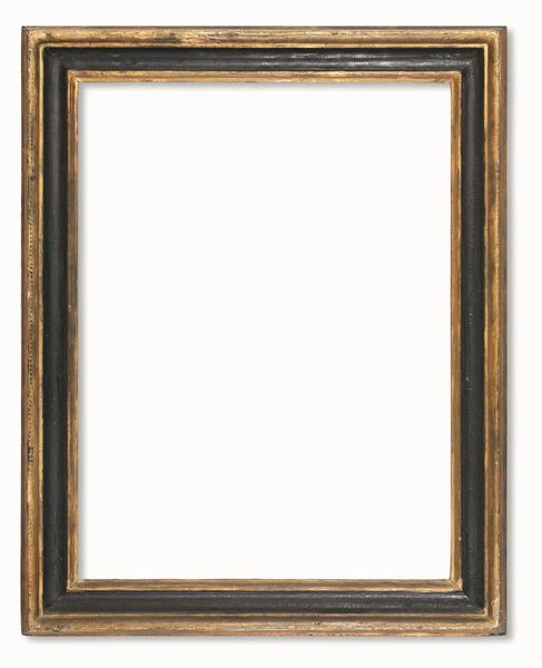 Cornice modanata �Salvator Rosa� ebanizzata e dorata.  Lombardia XVIII secolo  - Asta Cornici antiche - Associazione Nazionale - Case d'Asta italiane