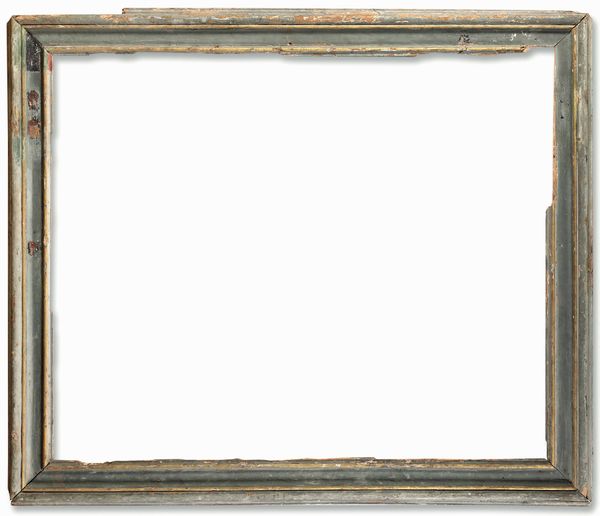 Cornice a cassetta laccata con profili dorati. Italia XVII secolo  - Asta Cornici antiche - Associazione Nazionale - Case d'Asta italiane