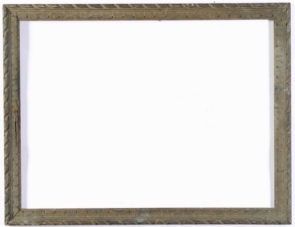 Cornice in legno intagliato e laccato  - Asta Cornici antiche - Associazione Nazionale - Case d'Asta italiane