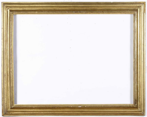 Cornice modanata �Salvator Rosa� in legno dorato. Italia centrale XVIII secolo  - Asta Cornici antiche - Associazione Nazionale - Case d'Asta italiane