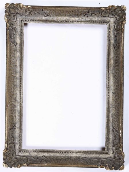 Due cornice francesine. XIX secolo  - Asta Cornici antiche - Associazione Nazionale - Case d'Asta italiane