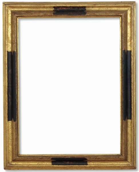 Cornice in legno laccato, bulinato e parzialmente dorato. Marche XVIII secolo  - Asta Cornici antiche - Associazione Nazionale - Case d'Asta italiane