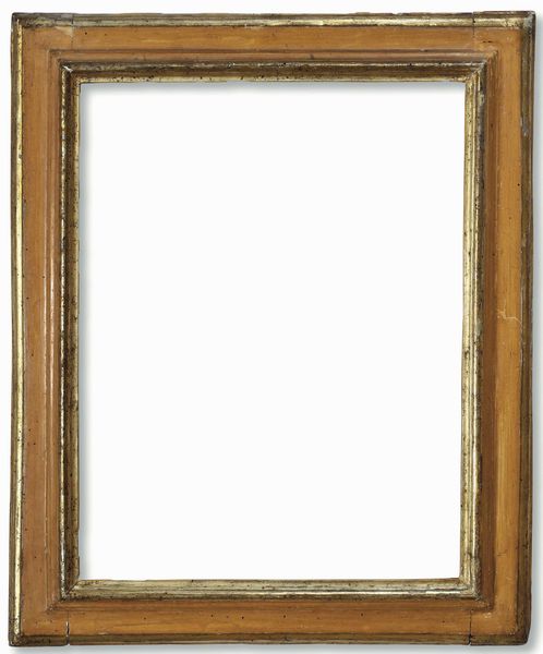 Cornice a cassetta in legno laccato e a mecca. Toscana XVII secolo  - Asta Cornici antiche - Associazione Nazionale - Case d'Asta italiane