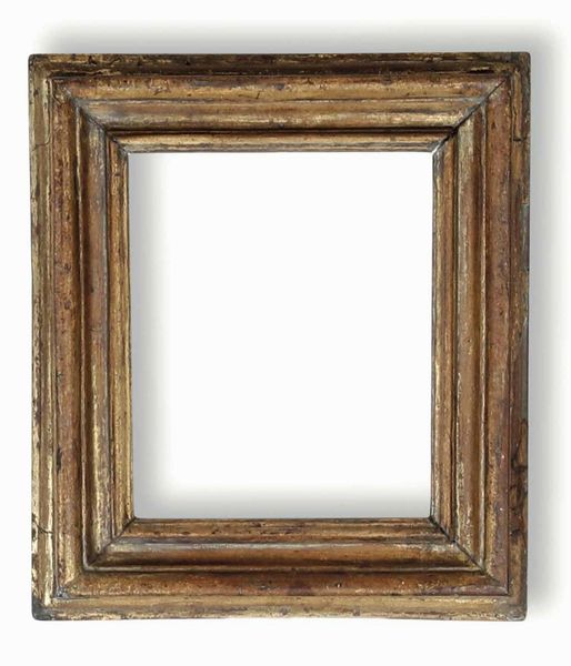 Cornice disagoma Salvator Rosa in legno con tracce di doratura. Italia centrale XVIII secolo  - Asta Cornici antiche - Associazione Nazionale - Case d'Asta italiane