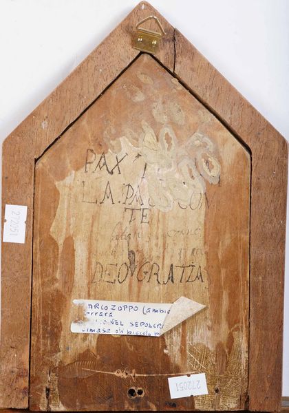 Marco Zoppo, Ambito di : Vir Dolorum  - Asta Dipinti antichi - Associazione Nazionale - Case d'Asta italiane