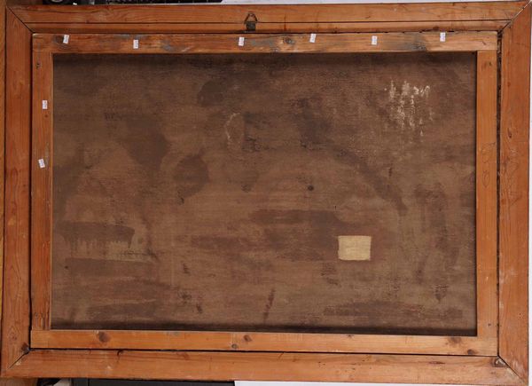 Scuola del XVII secolo Isacco benedice Giacobbe  - Asta Dipinti antichi - Associazione Nazionale - Case d'Asta italiane