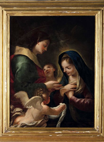 Scuola del XVII-XVIII secolo Annunciazione  - Asta Dipinti antichi - Associazione Nazionale - Case d'Asta italiane