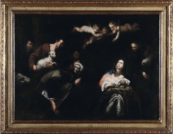 Juan de Espinosa : Adorazione dei pastori  - Asta Dipinti antichi - Associazione Nazionale - Case d'Asta italiane