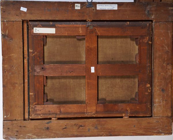 Francesco Zuccarelli, nei modi di : Paesaggio con figure  - Asta Dipinti antichi - Associazione Nazionale - Case d'Asta italiane