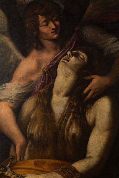 Scuola del XVIII secolo Maddalena in estasi  - Asta Dipinti antichi - Associazione Nazionale - Case d'Asta italiane