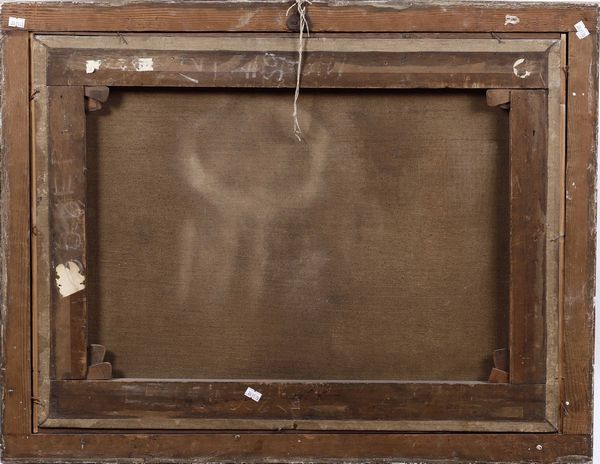 Scuola veneta della fine del XVIII secolo Veduta di Piazza San Marco a Venezia  - Asta Dipinti antichi - Associazione Nazionale - Case d'Asta italiane