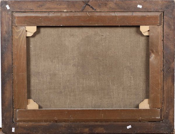 Scuola veneta della fine del XVIII secolo Veduta del Canal Grande con la Basilica della Salute  - Asta Dipinti antichi - Associazione Nazionale - Case d'Asta italiane