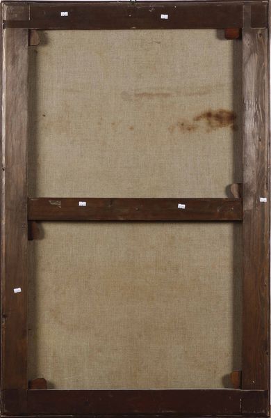 Scuola del XIX secolo Madonna in trono con Bambino  - Asta Dipinti antichi - Associazione Nazionale - Case d'Asta italiane